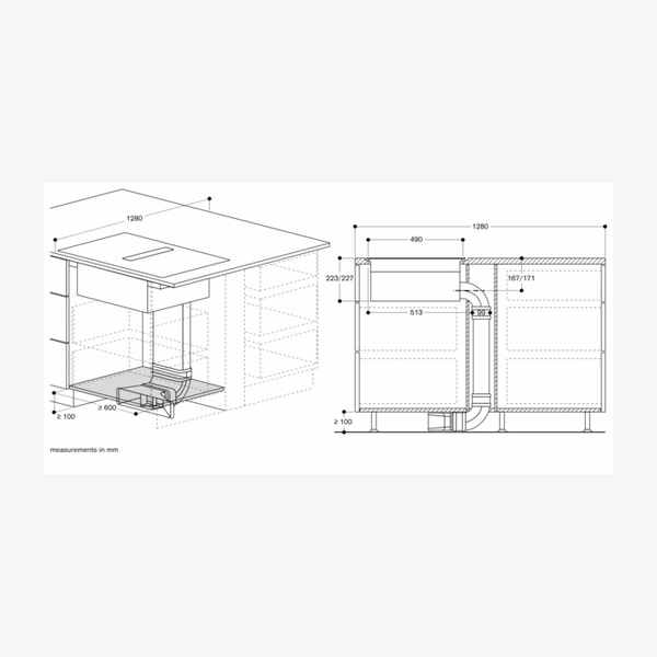 Gaggenau Venting FlexInduction Hob