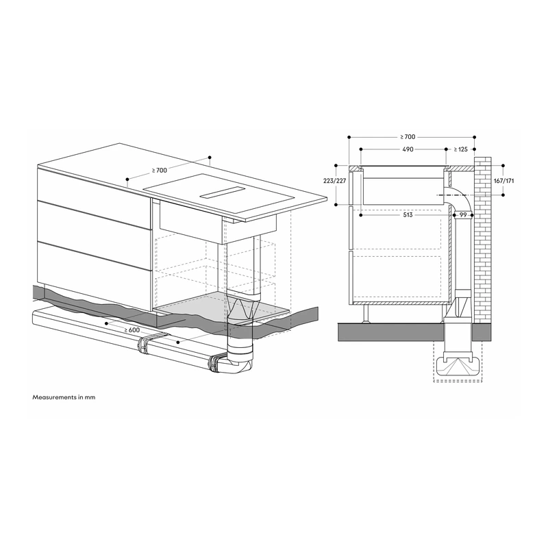 Gaggenau CV492105 400 Series Venting FlexInduction Hob