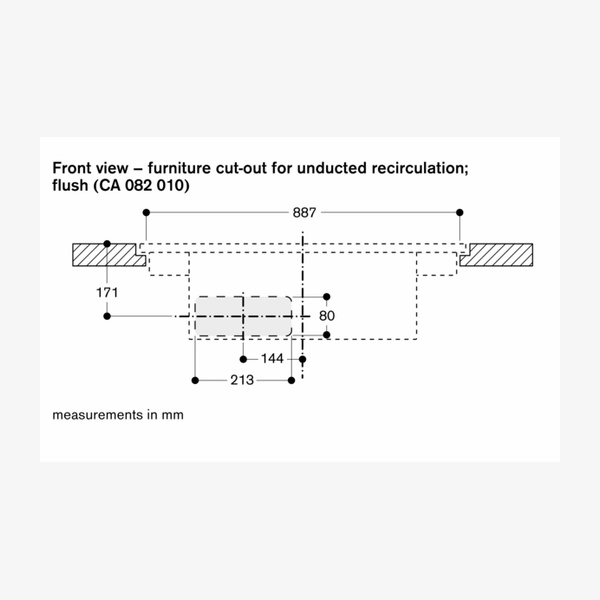 Gaggenau 400 Series Venting FlexInduction Hob