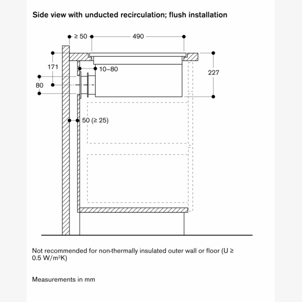 Gaggenau 400 Series Venting FlexInduction Hob