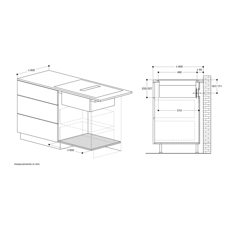 Gaggenau CV492105M 400 Series Venting FlexInduction Hob