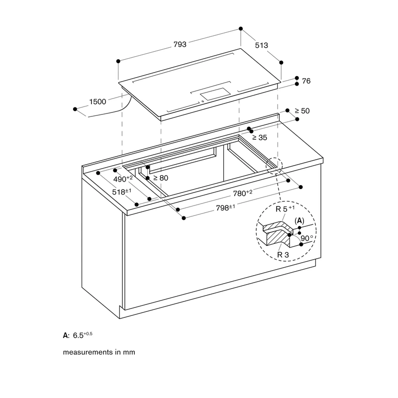 Gaggenau CX482101 400 Series Induction Hob