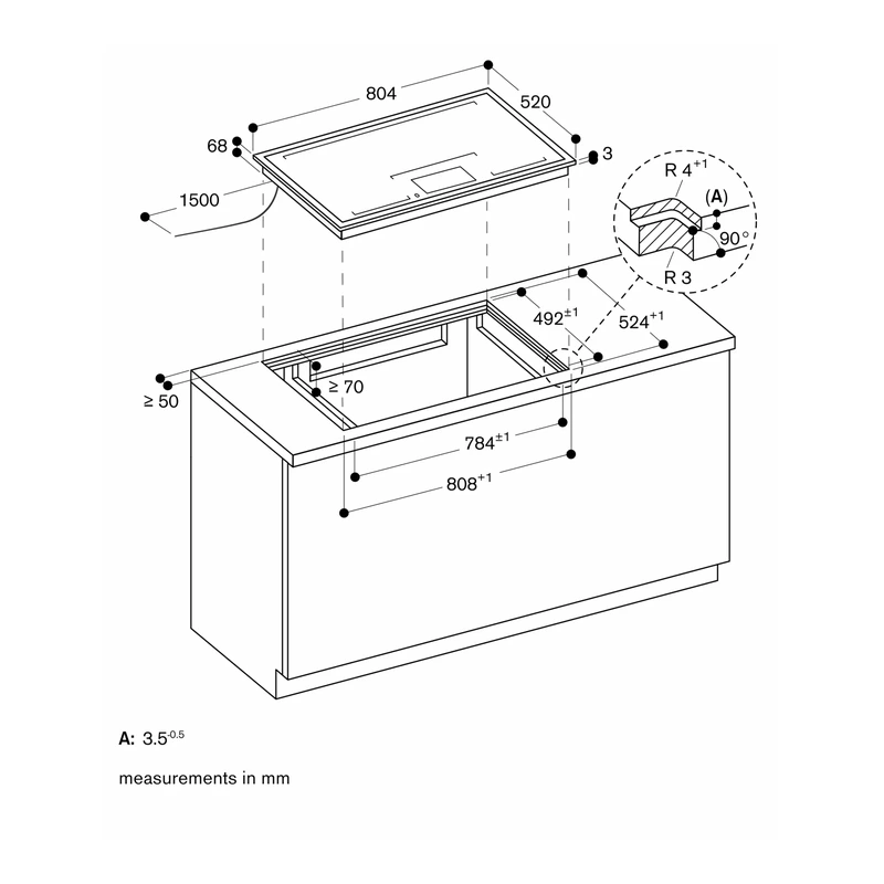 Gaggenau CX482111 400 Series Induction Hob