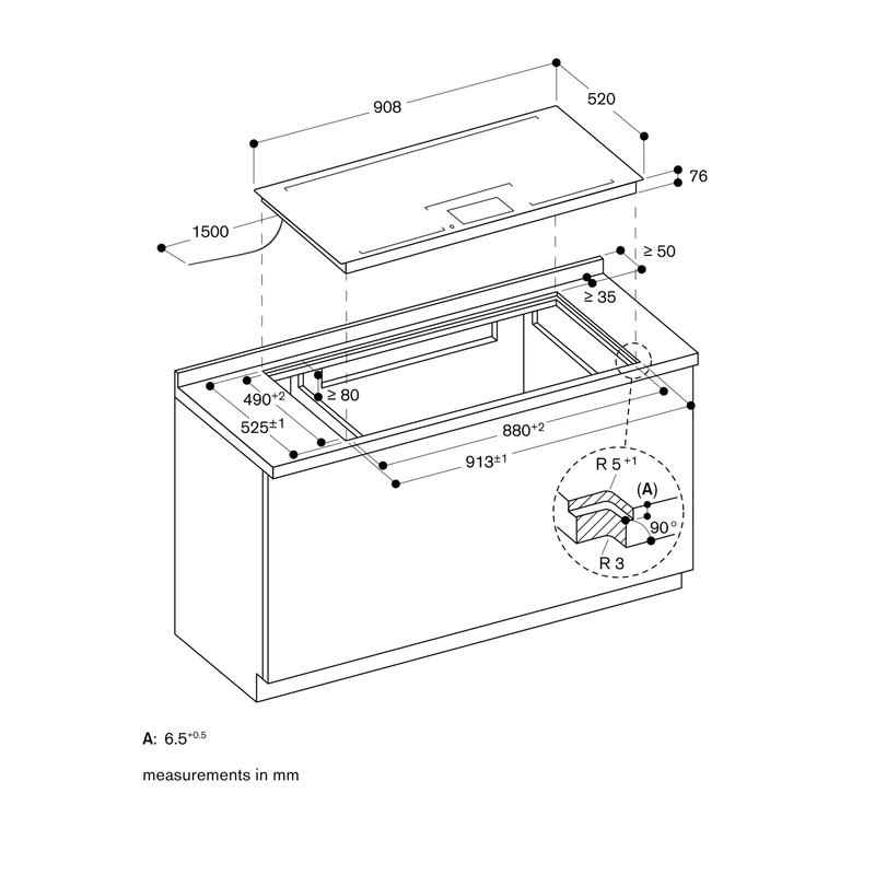 Gaggenau CX492101 400 Series Induction Hob