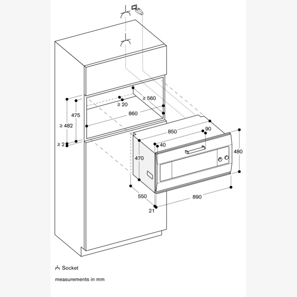 Gaggenau 300 Series Single Oven