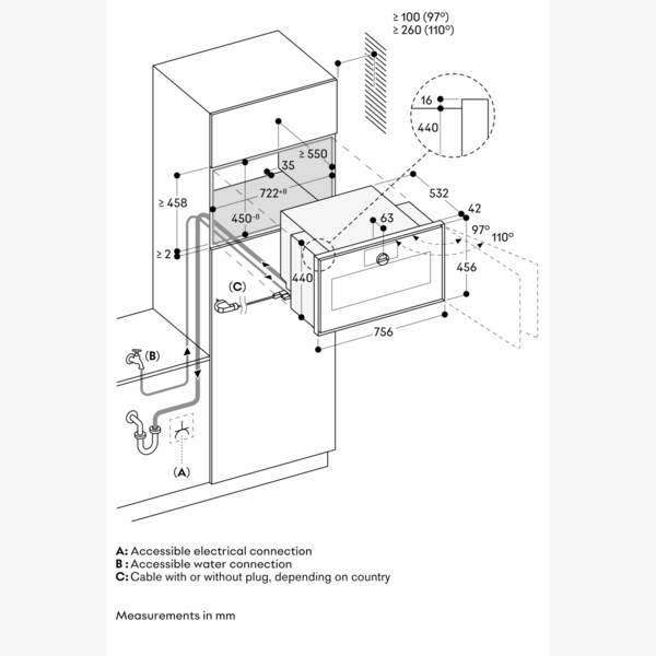 Gaggenau Expressive 400 Series Combi Steam Oven