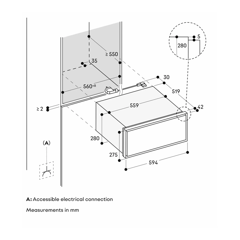 Gaggenau GW452120 Expressive Series Warming Drawer