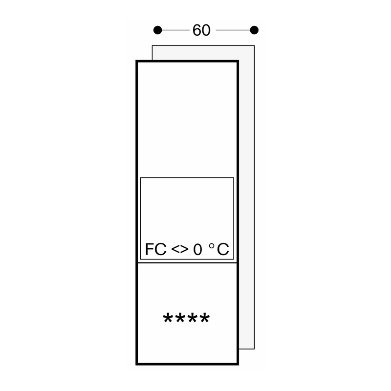 Gaggenau RB289300 Vario 200 Fridge Freezer