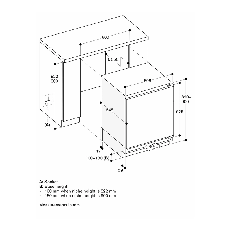 Gaggenau RC202180 200 Series Larder Fridge