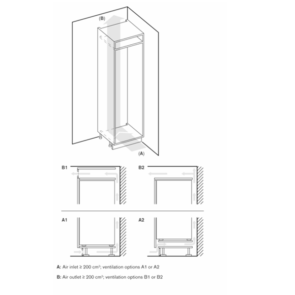 Gaggenau Vario 200 Fridge
