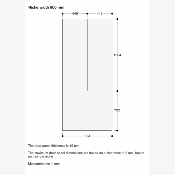 Gaggenau RVA428922 Door Panel Handleless - RVY497
