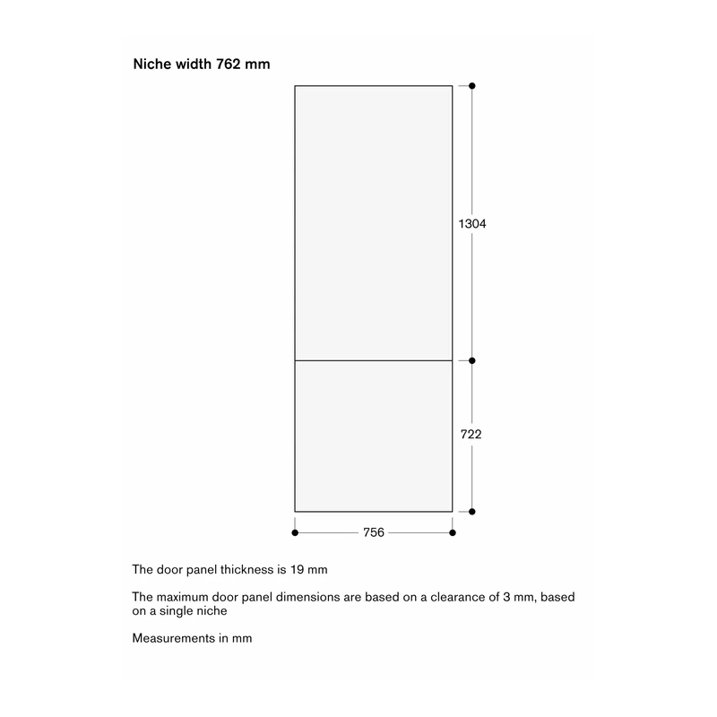 Gaggenau RVB477190 Expressive 400 Series Fridge Freezer