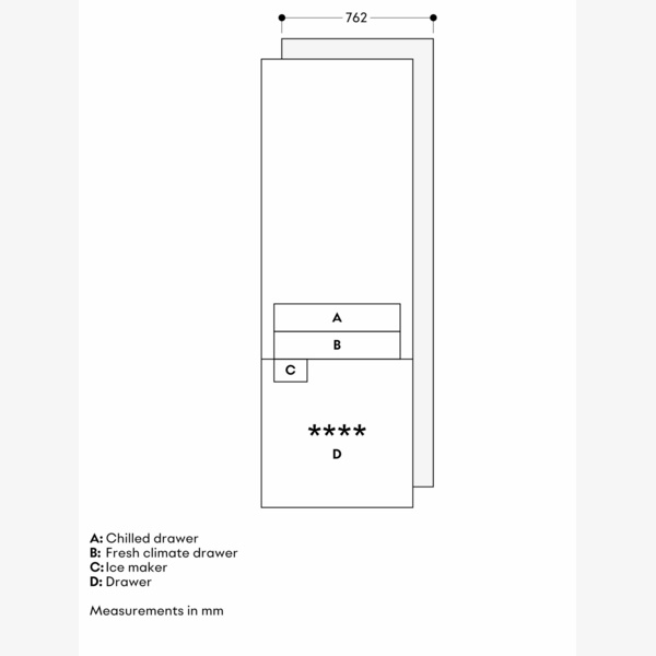 Gaggenau Expressive 400 Series Fridge Freezer