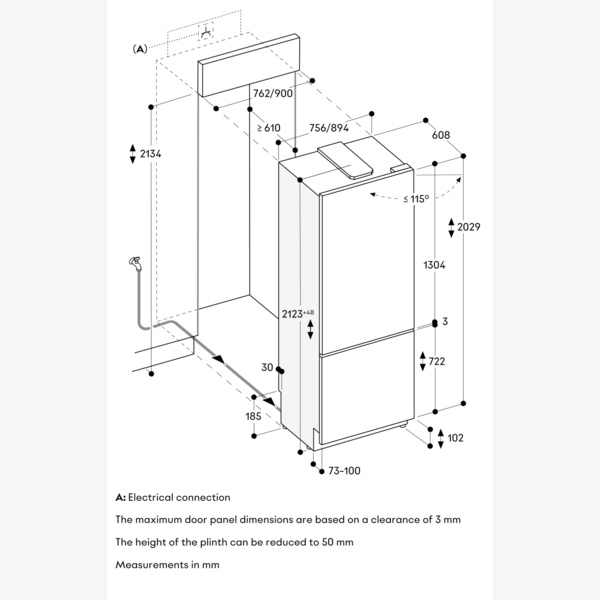 Gaggenau Expressive 400 Series Fridge Freezer