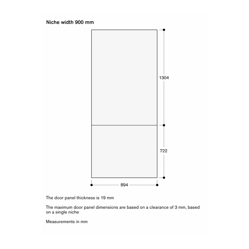 Gaggenau RVB497190 Expressive 400 Series Fridge Freezer