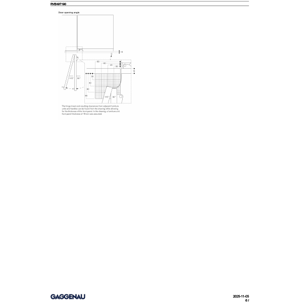 Gaggenau Expressive 400 Series Fridge Freezer