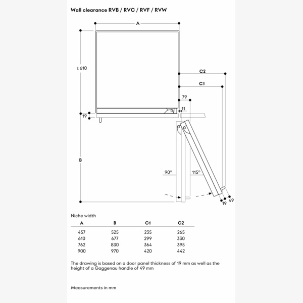 Gaggenau Expressive 400 Series Fridge Freezer