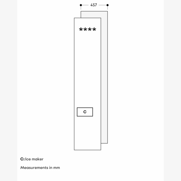Gaggenau Expressive 400 Series Freezer