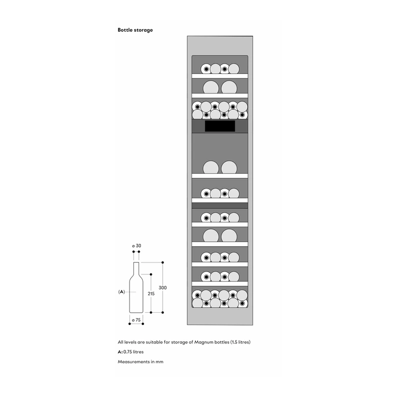 Gaggenau RVW417170 Expressive 400 Series Winecellar