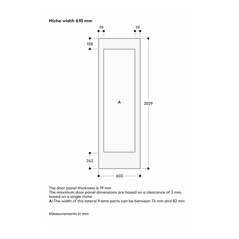 Gaggenau RVW467170 Expressive 400 Series Winecellar