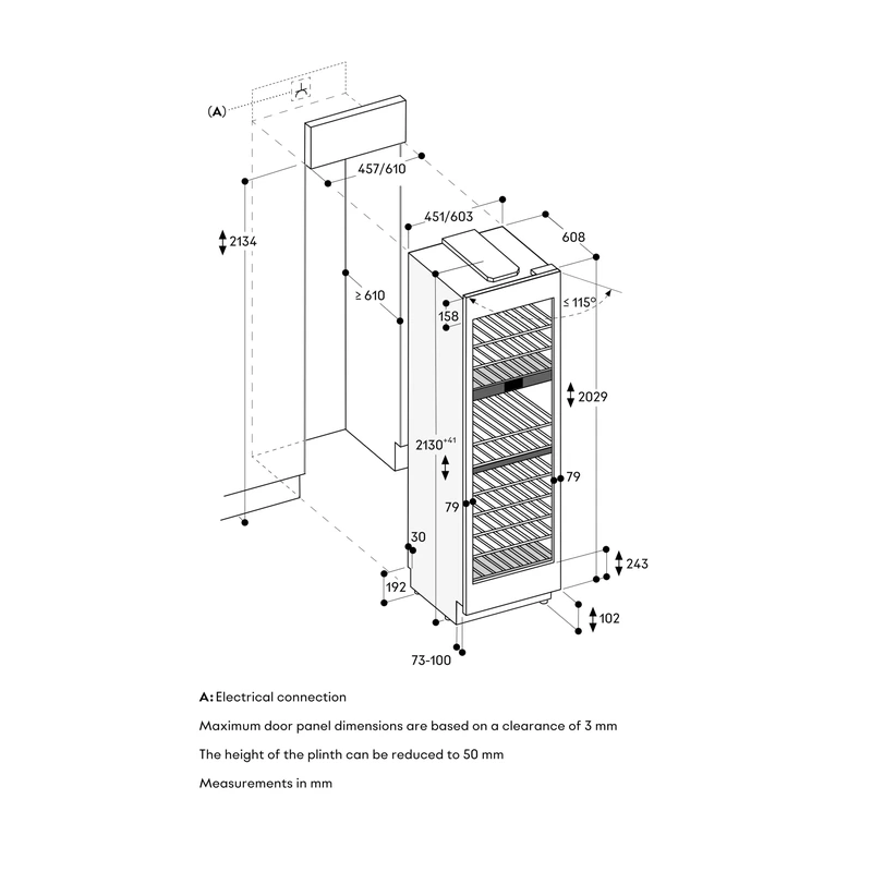 Gaggenau RVW467170 Expressive 400 Series Winecellar