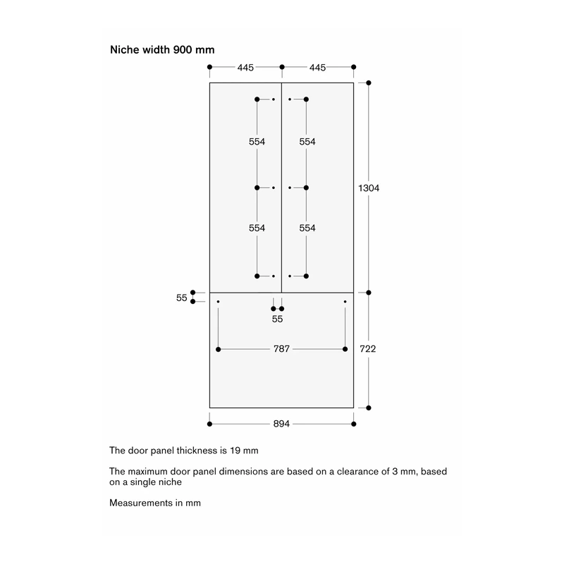Gaggenau RVY497190 Vario 400 Fridge Freezer