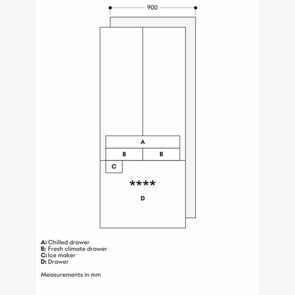 Gaggenau Vario 400 Fridge Freezer