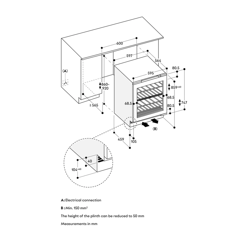 Gaggenau RW204070 Winecellar