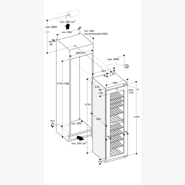 Gaggenau 200 Series Winecellar