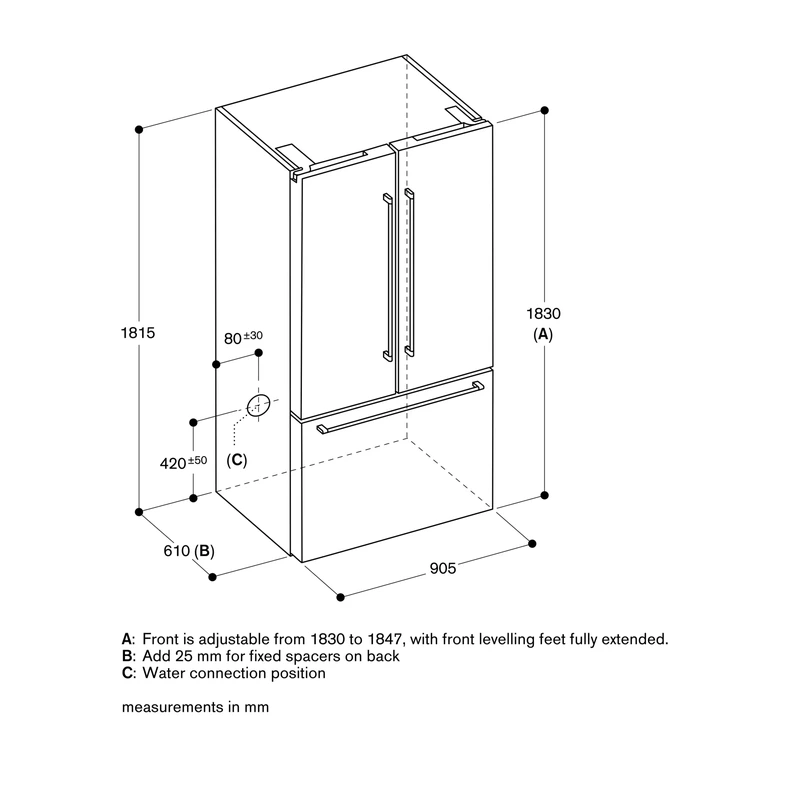 Gaggenau RY295350 Fridge Freezer