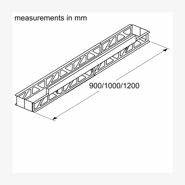 Gaggenau VA200080 Connection Strip for Al200-180
