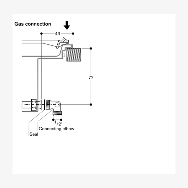Gaggenau 200 Series Domino Gas Wok