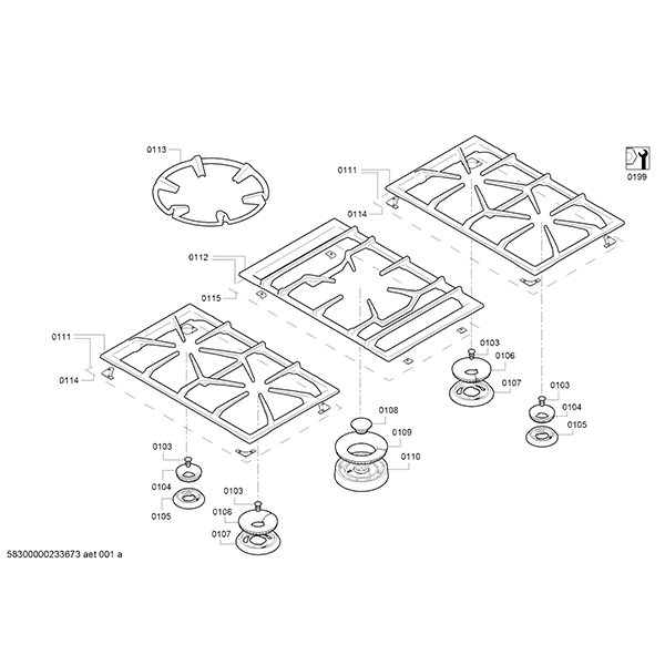 Gaggenau 400 Series VG491115F Gas Hob-dg.jpg