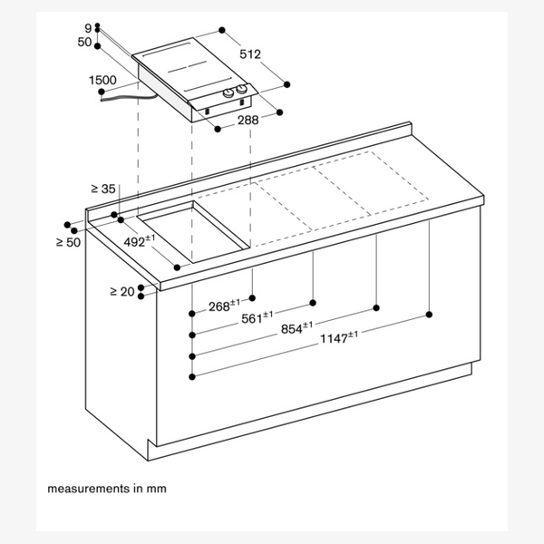Gaggenau 200 Series Domino FlexInduction Hob