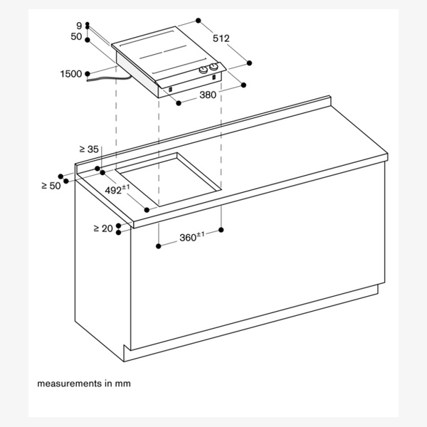 Gaggenau 200 Series Domino FlexInduction Hob