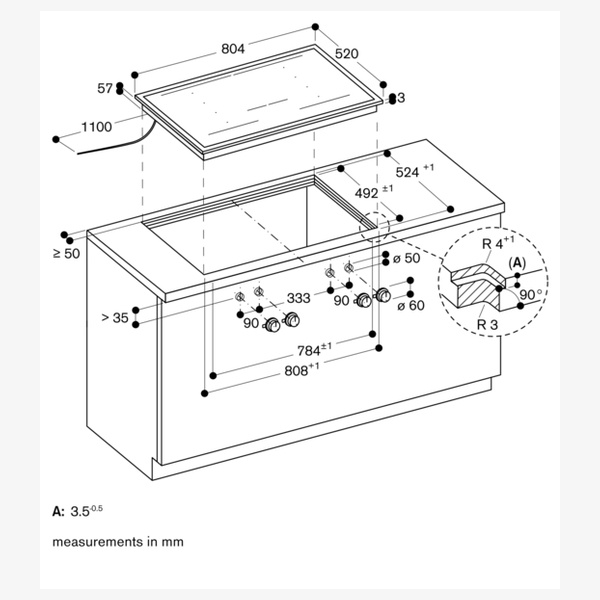 Gaggenau 400 Series Flex Induction Hob