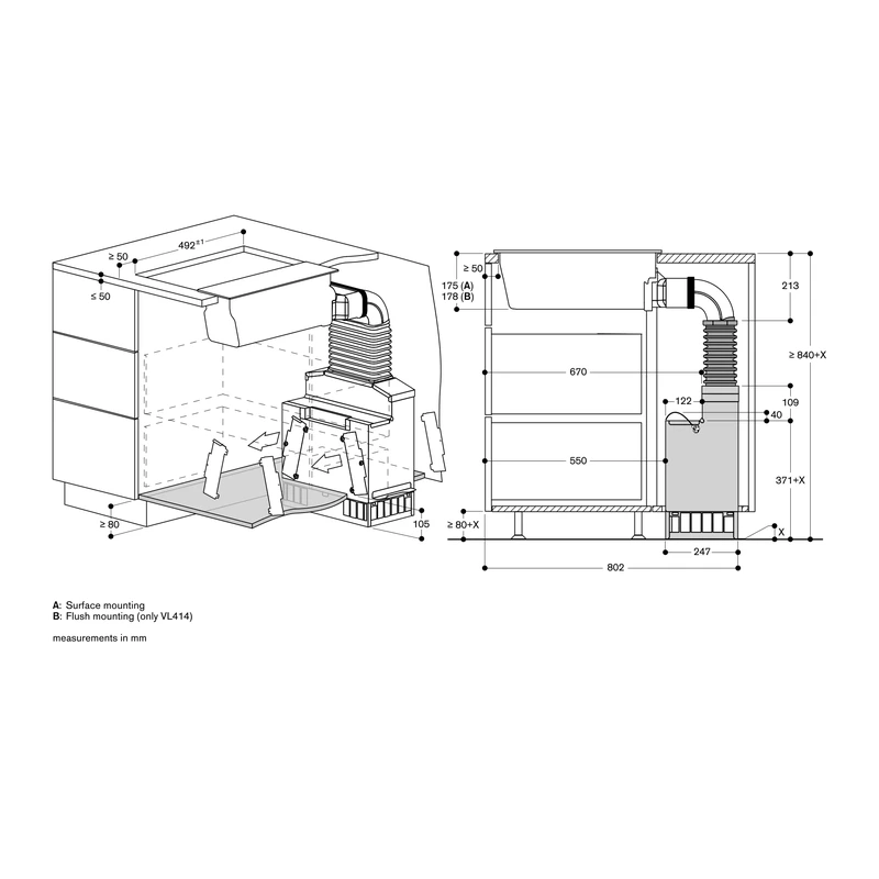Gaggenau VL200120 200 Series Vario Domino Downdraft