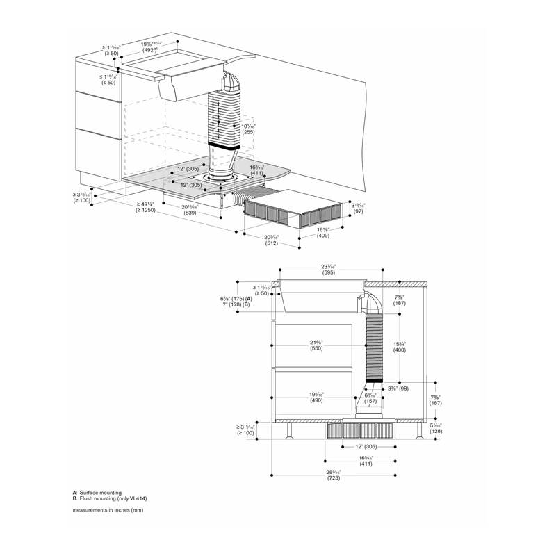 Gaggenau VL200120 200 Series Vario Domino Downdraft