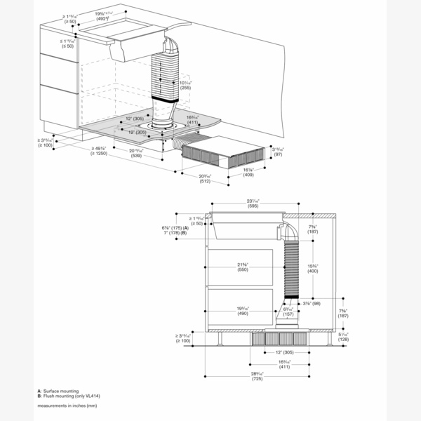 Gaggenau 200 Series Vario Domino Downdraft