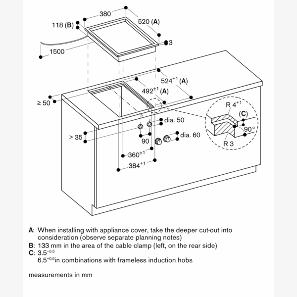 Gaggenau 400 Series Domino Teppan Yaki
