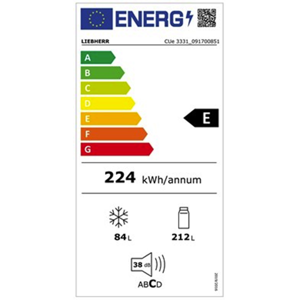 Liebherr CUE3331 Fridge Freezer