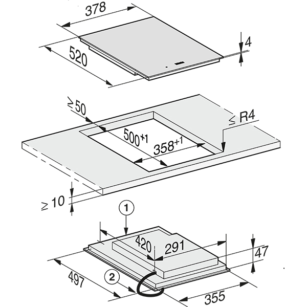 Miele CS7612 Induction hob-2.jpg