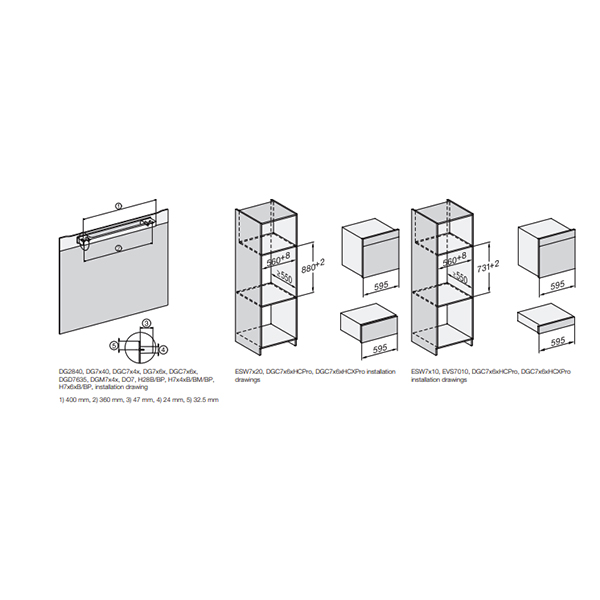 Miele DGC7660HC Pro Steam Combi