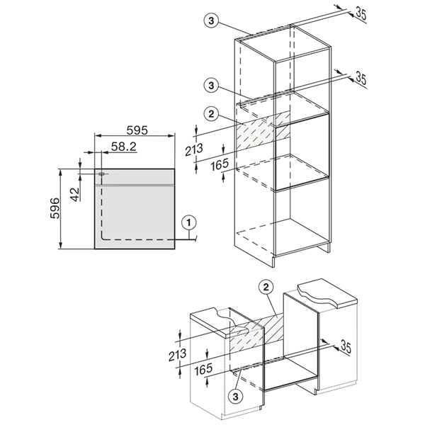Miele PureLine H2861B Single Oven-dgr.jpg