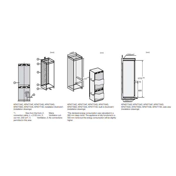 Miele Fridge Freezer
