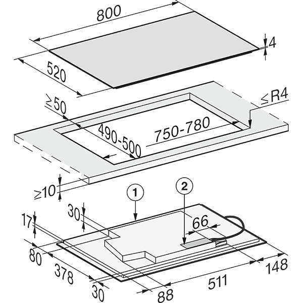 Miele KM7679FL FlexInduction Hob.jpg