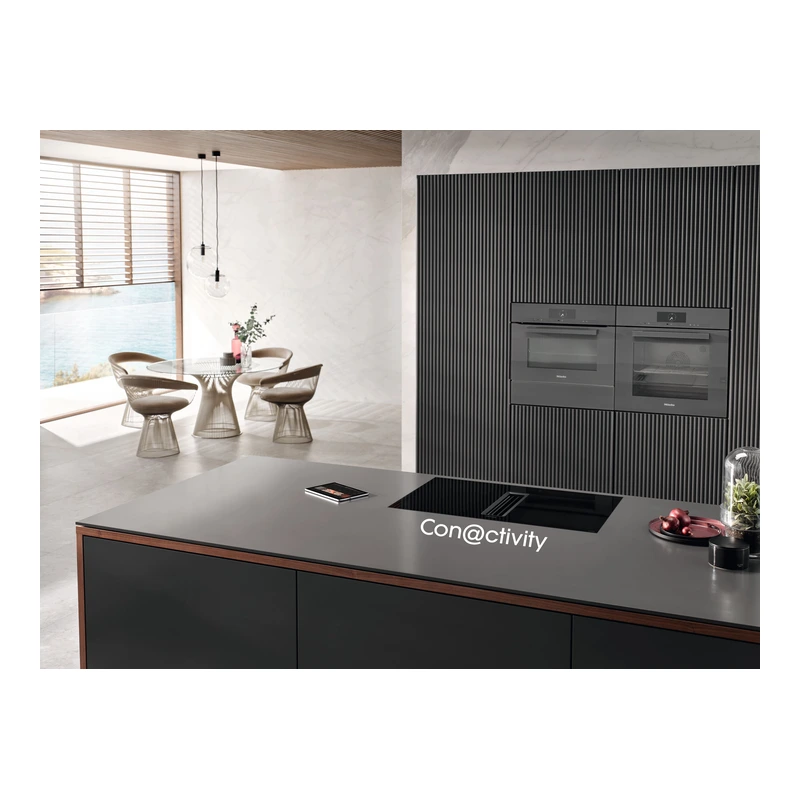 Miele KMDA 7676-1 FL BlackPerfection Venting Induction Hob