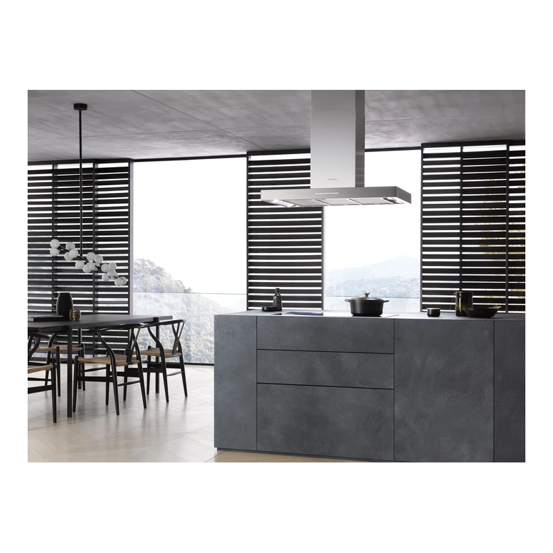 Miele PUR98D Silver PUR 98 Island cooker hood