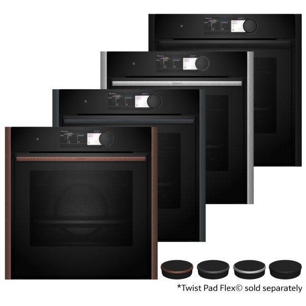 Neff B69FY5CX0 N90 Flex Design Single Oven inc Full Steam (Fixed Water)