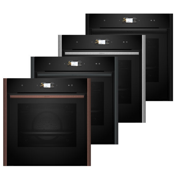Neff B69VS7MY0A N90 Flex Design Single Oven inc Vario Steam